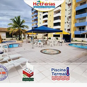 Flat Paradise, Piscinas Termais, Proximo Ao Centro - Hotferias Apartamento Caldas Novas